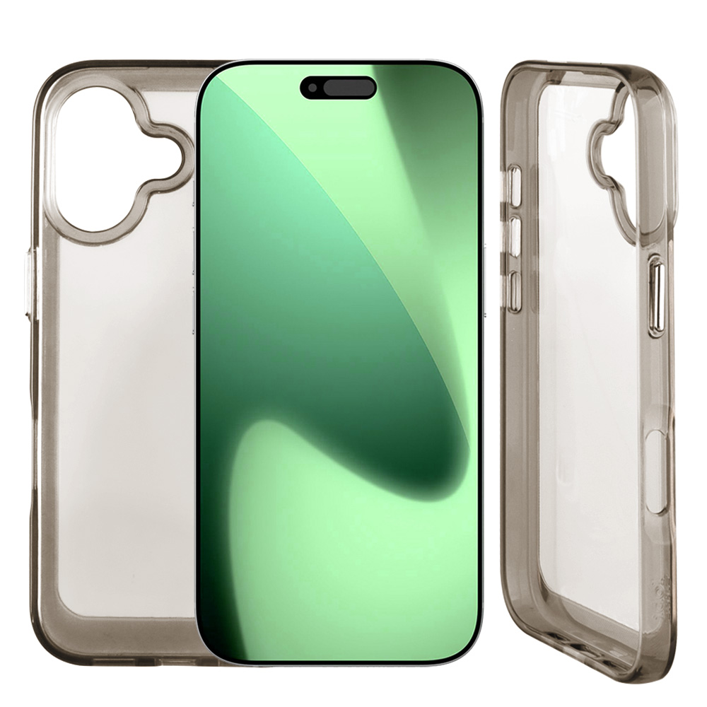 IDOL 1991 CRISTALYTE TPU ΘΗΚΗ IPHONE 17 6.3in CAMERA GUARD ΔΙΑΦΑΝΗ ΓΚΡΙ