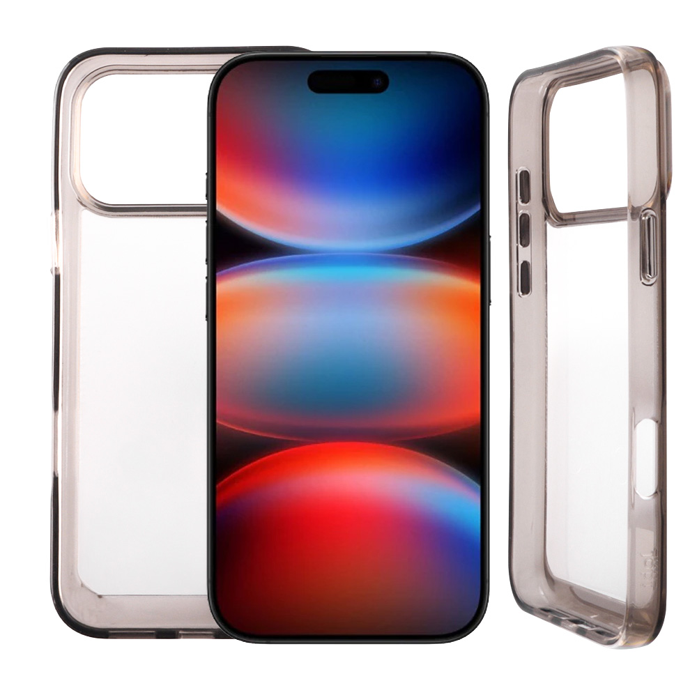 IDOL 1991 CRISTALYTE TPU ΘΗΚΗ IPHONE 17 PRO 6.3in CAMERA GUARD ΔΙΑΦΑΝΗ ΓΚΡΙ