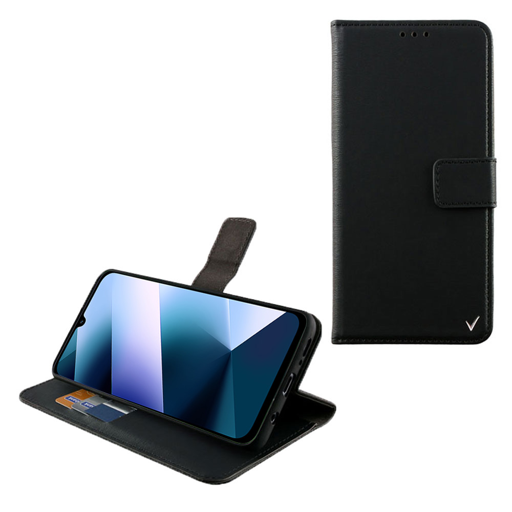 VOLTE-TEL ALLURE ΘΗΚΗ XIAOMI POCO C85 4G/ REDMI 15C 4G 6.9in MAGNET BOOK STAND CLIP BLACK