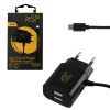 TRAVEL NSP TN228 DUAL USB ΜΕ ΕΝΣΩΜΑΤΩΜΕΝΟ ΚΑΛΩΔΙΟ TYPE C 2.8A 14W BLACK OR