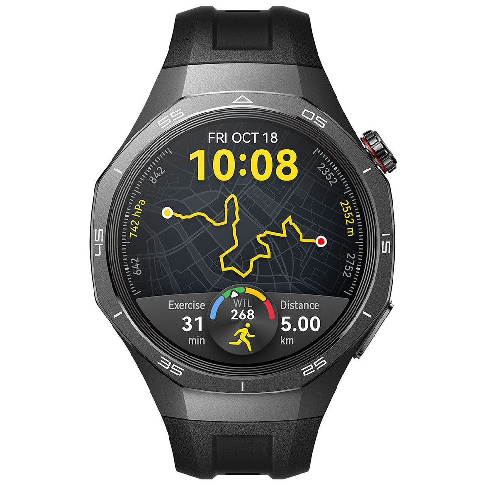 SMART WATCH HUAWEI GT 5 PRO 46MM 1.43in 55020DKD ΑΔΙΑΒΡΟΧΟ BLACK GR