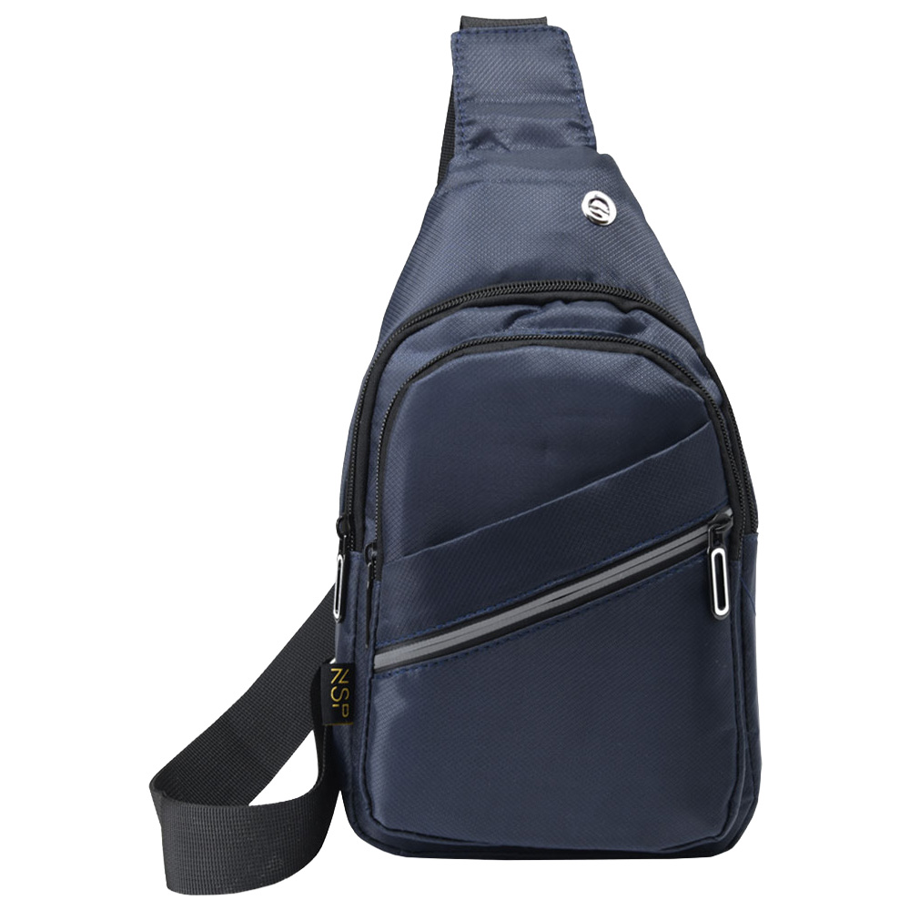 NSP N120 SPORT ΤΣΑΝΤΑΚΙ ΑΔΙΑΒΡΟΧΟ CROSSBODY 7.5L SOFT ΥΦΑΣΜΑΤΙΝΟ BLUE