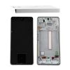 SAMSUNG A53 A536 ΟΘΟΝΗ+TOUCH SCREEN + LENS + FRAME GH82-28025B WHITE ORIGINAL SERVICE PACK