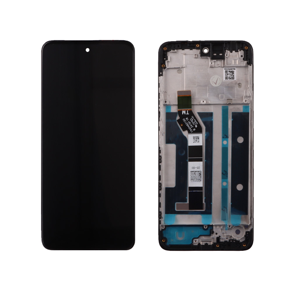 MOTOROLA MOTO G15 ΟΘΟΝΗ + TOUCH SCREEN + LENS + FRAME BLACK 3P OR