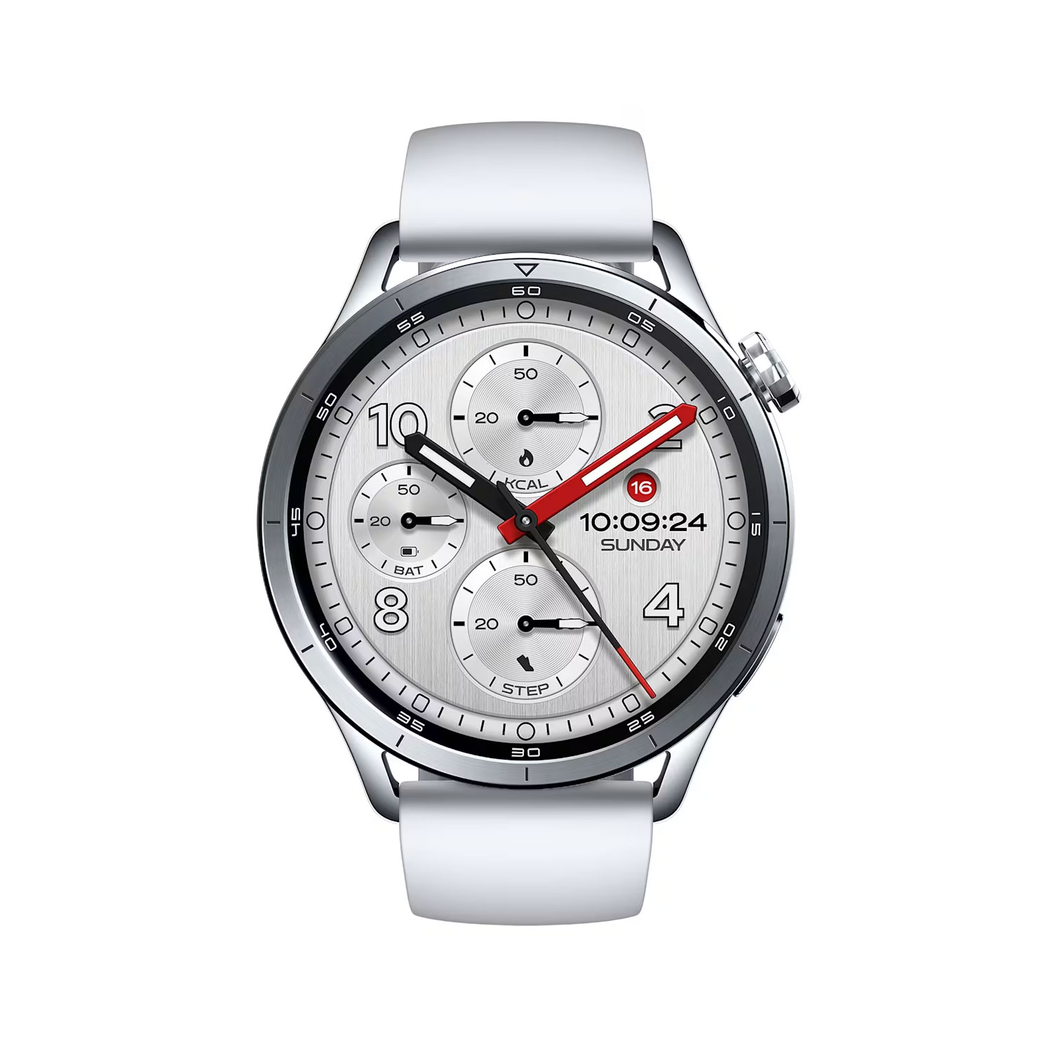 SMART WATCH XIAOMI S5 46MM 1.48in BHR08IVGL BT V 5.4 ΑΔΙΑΒΡΟΧΟ ΜΕ ΠΑΛΜΟΓΡΑΦΟ SILVER GW