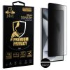 IDOL 1991 PREMIUM PRIVACY ANTISPY TEMPERED GLASS SAMSUNG S24 ULTRA 5G 6.8in 9H 0.25mm SEMI CURVED FINGER UNLOCK FULL GLUE BLACK